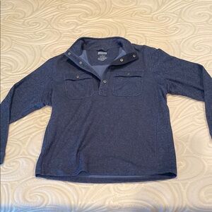 Duluth Trading Co Blue Men's Sweater